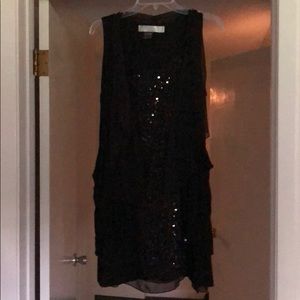 Black, sparkly sundress